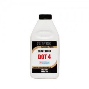 Тормозная жидкость DOT-4 "Forsage" бутылка 0,4л/0,35кг (1394)