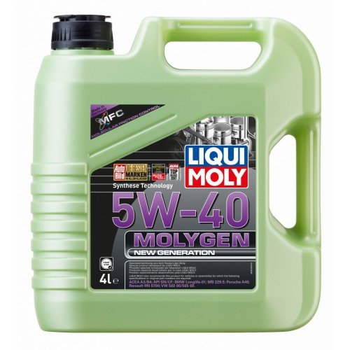 Liqui Moly9054 5W40/4l Molygen New Generation 5W-40 4л