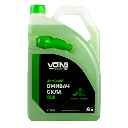 Омыватель стекла зимний VOIN "-12" Exotic Fruits 4л (канистра с воронкой)