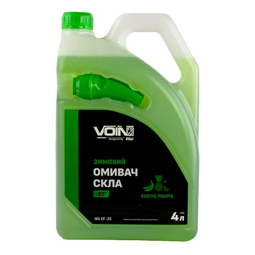 Омыватель стекла зимний VOIN "-22" Exotic Fruits 4л (канистра с воронкой)