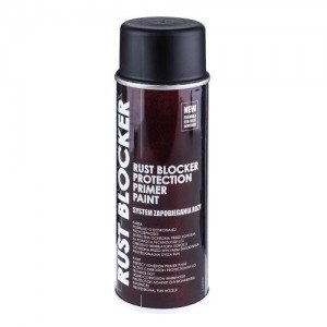 Deco Color Краска аэроз. 400ml 4в1 Rust Bloker/черный (RAL9005/721580)