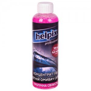 Концентрат летнего омывателя HELPIX "1:66" тропическая св. 0.1 л (2845)