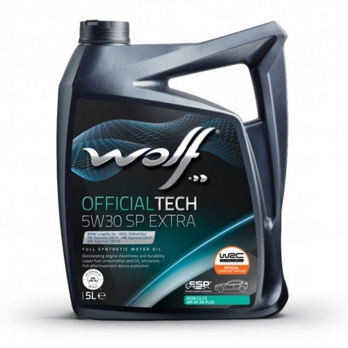 WOLF1049360 / 8308215 5W30/5L OFFICIALTECH SP EXTRA