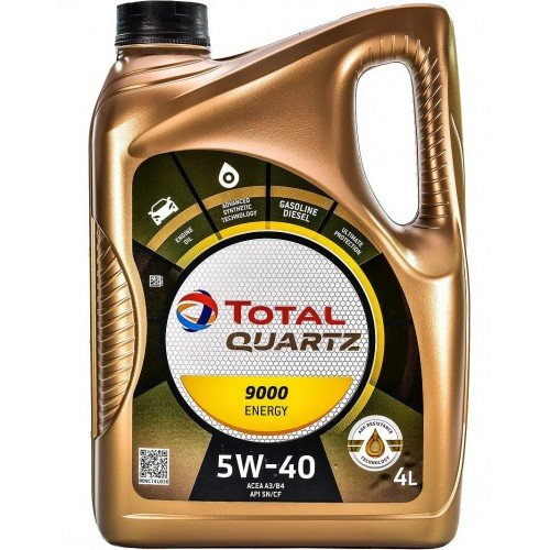 Total oil213674 5W40/4л QUARTZ 9000