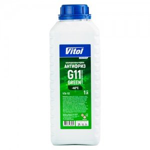 Антифриз VITOL G11 Green 1л