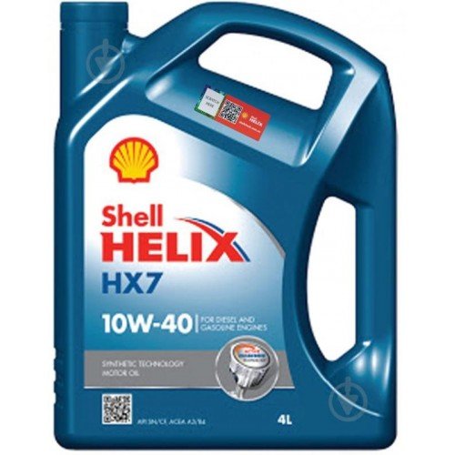 Shell2710198100 10W40/4L HELIX HX7