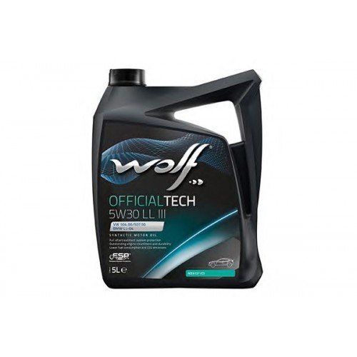 WOLF1048181 / 8307614 5W30/5L C3 LL III OFFICIALTECH