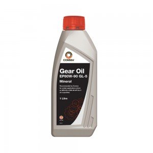 Трансмиссионное масло Comma GEAR OIL EP80W90 API: GL-5 1л (12шт/уп)
