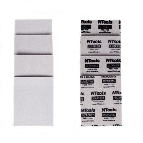 APP Губка абразивная NTools FLEXPAD superfine односторонняя, 140 x 115mm,(p500-p600), уп 20 шт (40Z310)