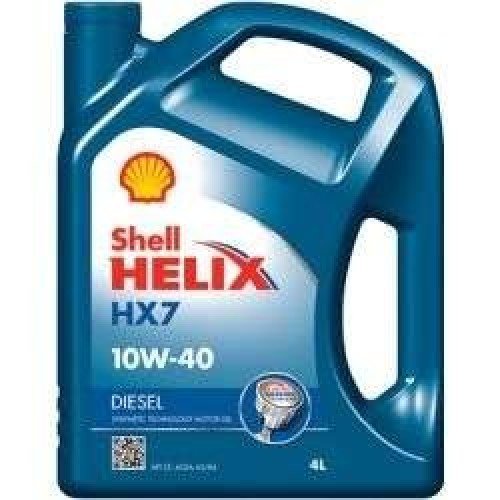 Shell0019122 10W40/4L SHELL HELIX DIESEL HX7