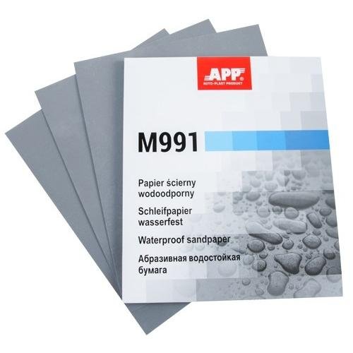 APP Наждачная бумага водостойкая 230mm x 280mm P_1200 (50 шт) Matador (40MW1200)