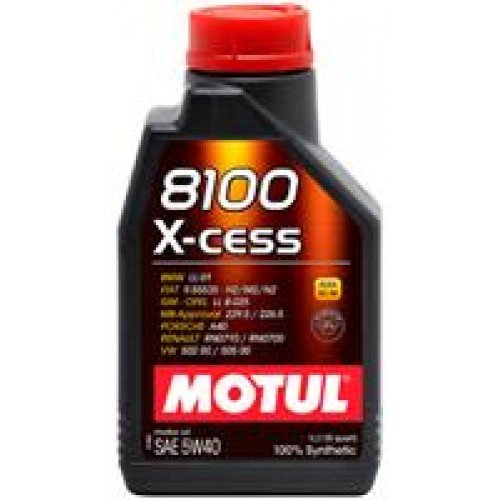 Motul103988 Масло моторное синтетическое "8100 X-CESS 5W-40", 20л.