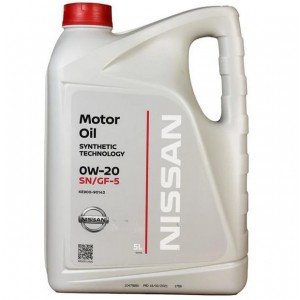 NissanKE90090144 0W20/5L FS SN/GF-5