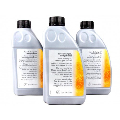 MercedesA 000 989 88 03 10 Жидкость ГУР (желтая) Dexron II (1L) (MB236.3)