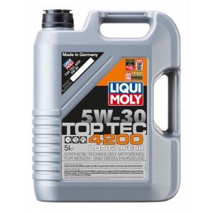Liqui Moly8973/7661 5W30/5L TOP TEC 4200 LONGLIFE III Liqui Moly8973/7661 5W30/5L TOP TEC 4200 LONGLIFE III