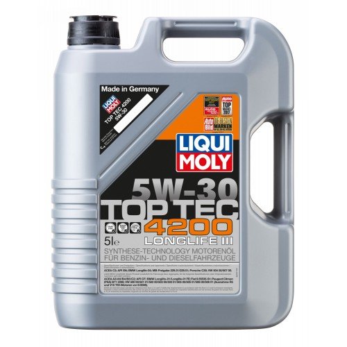 Liqui Moly8973/7661 5W30/5L TOP TEC 4200 LONGLIFE III