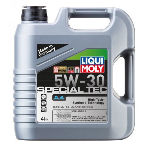 Liqui Moly7516 Масло моторное синтетическое "Leichtlauf Special AA 5W-30", 4л