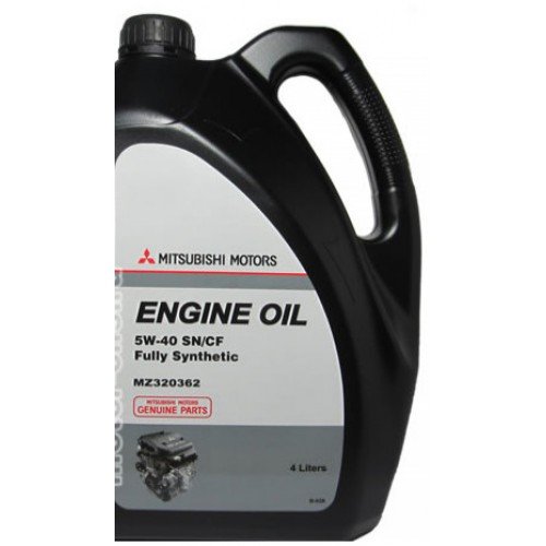 MitsubishiMZ320362 5W40/4 Масло моторное Mitsubishi ENGINE OIL 5W-40 4 л
