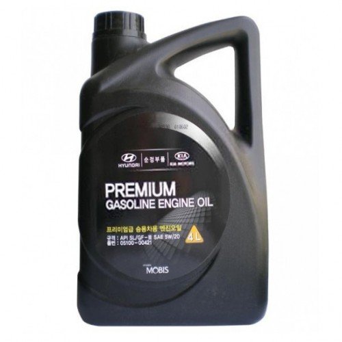 Hyundai/Kia0510000421 5W20/4L PREMIUM GASOLINE SL
