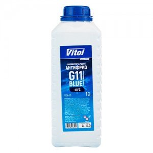 Антифриз VITOL G11 Blue 1л (VTA-111)