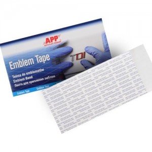 APP Лента клейкая двухсторонняя Emblem Tape для монтажа эмблем (100 x 200mm) к-т 5 шт (040920)