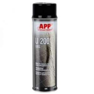 APP Антигравий аэрозоль, U200 UBS, черный, 500ml (050204)