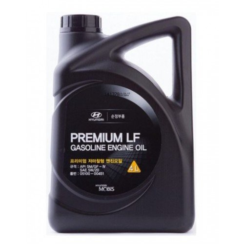 Hyundai/Kia0510000451 5W20/4л Premium LF Gasoline