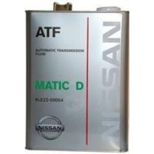 NissanKLE2200004 Масло трансмиссионное синтетическое "ATF Matic Fluid D", 4л